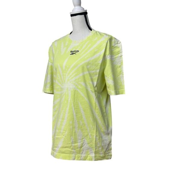 Reebok Unisex Classics Tie-Dye T-Shirt in Semi Energy Glow Size XS - Picture 4 of 10